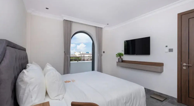 Апартаменты c 1 комнатой с балконом STELLA Hotel & Apartment