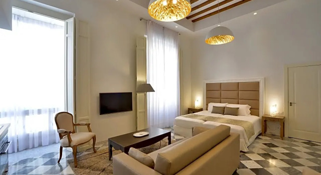 Студия с балконом El Armador Casa Palacio by Luxury Suites Cadiz