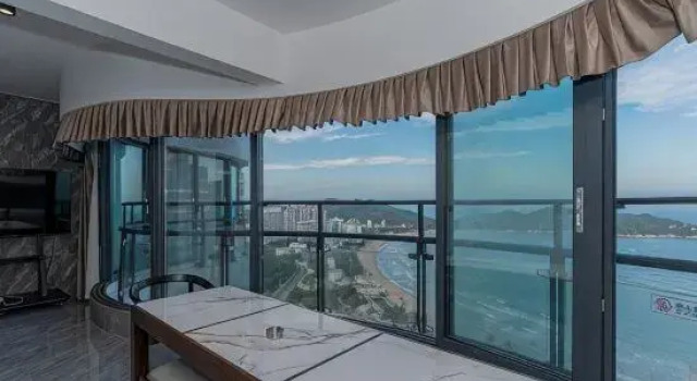 Люкс с 3 комнатами с видом на море Yaduo Scenic Resort Apartment (Nan'ao Island Qing'ao Bay)