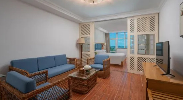 Люкс Superior Курорт Sanya Huayuan Hot Spring Seaview