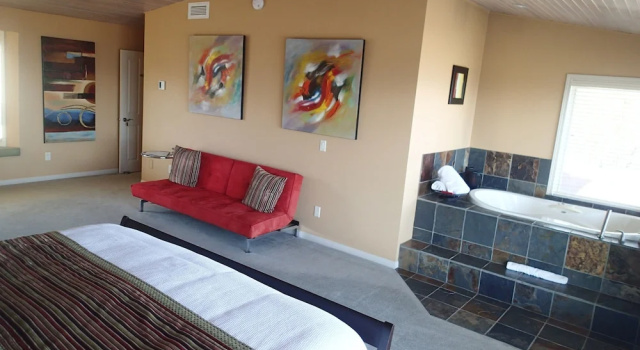 Двухместный люкс Grand A View of the Lake B & B