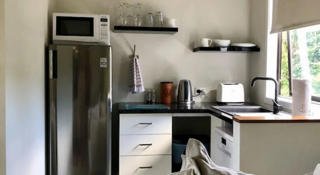 Студия с видом на океан Le Chalet Waiheke Apartments
