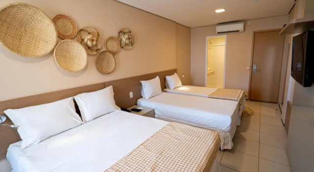Трёхместный номер Standard Fortaleza Mar Hotel