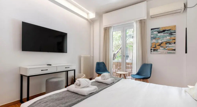 Viora Stunning Deluxe Studio in Athens, Забронировать Апартаменты/квартира Апартаменты Афины, рядом с Храм Зевса Олимпийского, Апартаменты/квартира