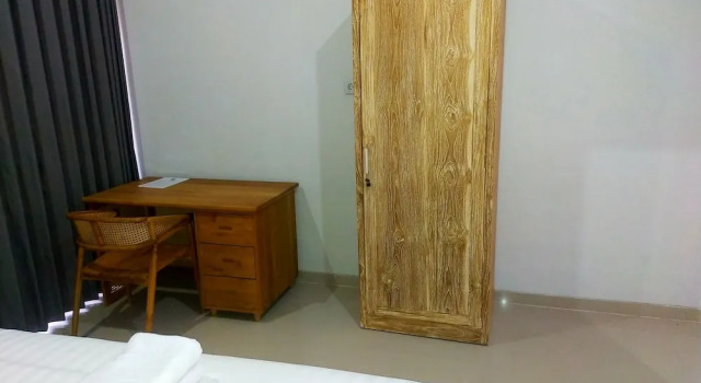 Двухместный номер Deluxe с балконом Kubu Gena Guest House Canggu