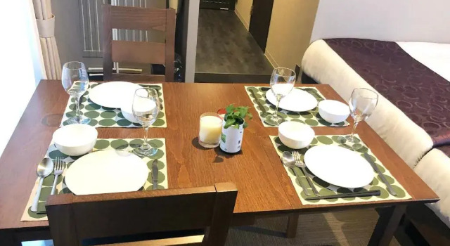Апартаменты c 1 комнатой Apartment Hotel 7key S Kyoto
