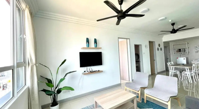 New Seaview Families Suite - Breezy Blue