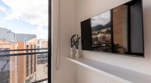 Люкс c 1 комнатой с видом на город NextLiving Apartments by Wynwood House Chapinero