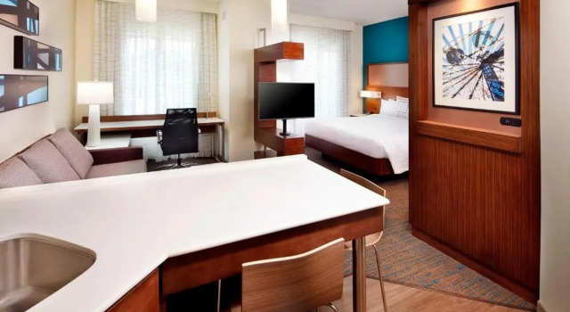 Студия Residence Inn by Marriott Durham Duke University Medical Center Area