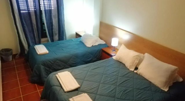 Двухместный номер Standard с красивым видом из окна Supertubos Beach Hostel