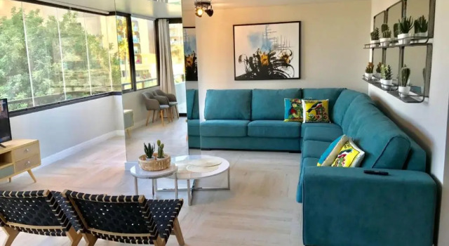 Апартаменты с видом на море LUXURY HOUSE 110 m2 on the BEACH, POOL, PARKING