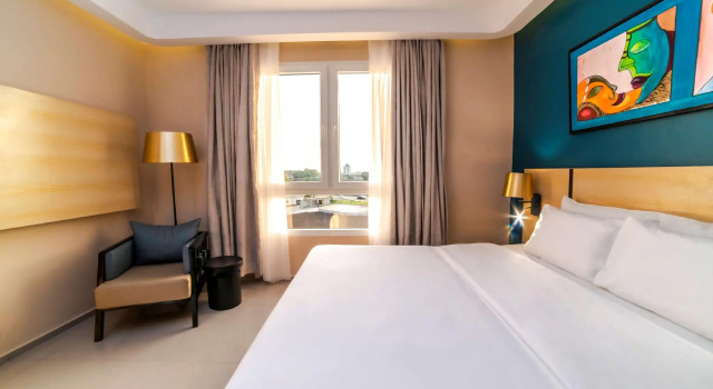 Двухместный номер Standard с видом на город SOAHO Douala Airport Hôtel