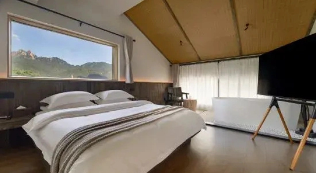 Двухместный люкс Deluxe с красивым видом из окна DengDeng Homestay