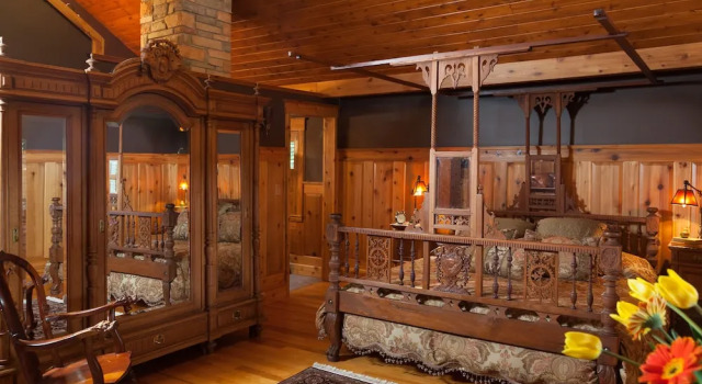 Двухместный люкс Luxury Vrooman Mansion B&B