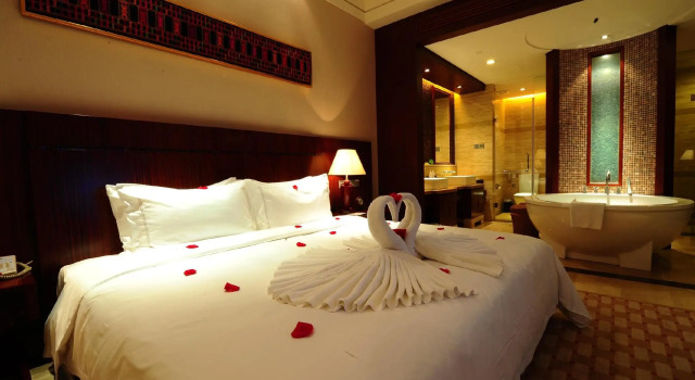 Номер Deluxe с видом на сад Grand Metropark Villa Resort Sanya Yalong Bay