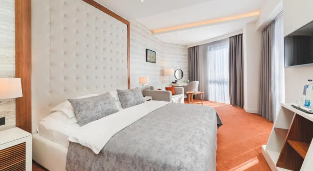 Двухместный номер Deluxe с балконом и с видом на море Kalamper Hotel & Spa