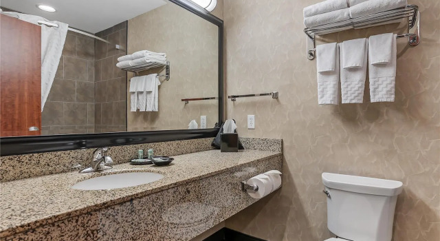 Четырёхместный номер Standard Цокольный этаж Best Western Blairmore