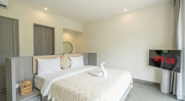 Villa The Kayu by GORO, Rezerwuj Willa Domki letniskowe w Bali, Domek