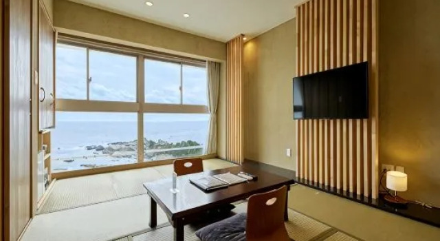 Номер Standard с видом на океан Shiosai Resort Kamogawa