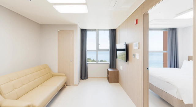 Двухместный номер Deluxe Donghae Oceancity Residence Hotel