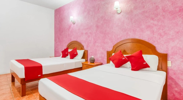 Standard- firedobbelt værelse OYO Hotel Mi casa, Oaxaca centro