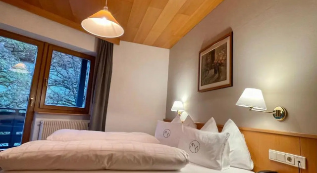 Двухместный номер Economy с балконом Alpinhotel Vajolet