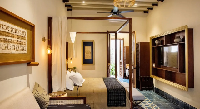 Двухместный люкс с балконом CIGNO Ermita Hotel Boutique