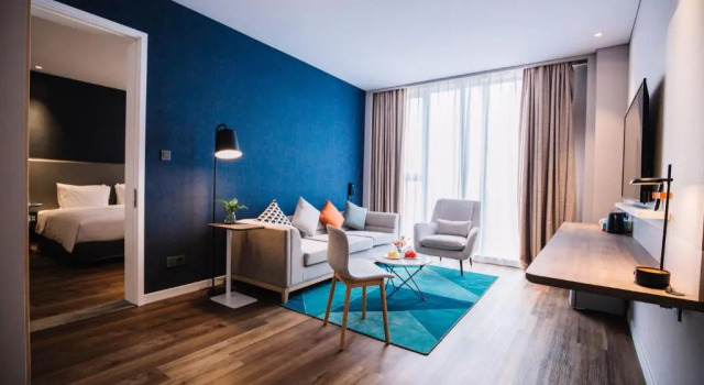 Люкс c 1 комнатой Holiday Inn Express Ningbo Fenghua by IHG