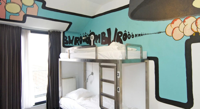 Кровать в общем номере St Christophers Inn Amsterdam - The Winston