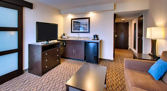 Двухместный люкс c 1 комнатой Holiday Inn Express Baltimore BWI Airport West by IHG