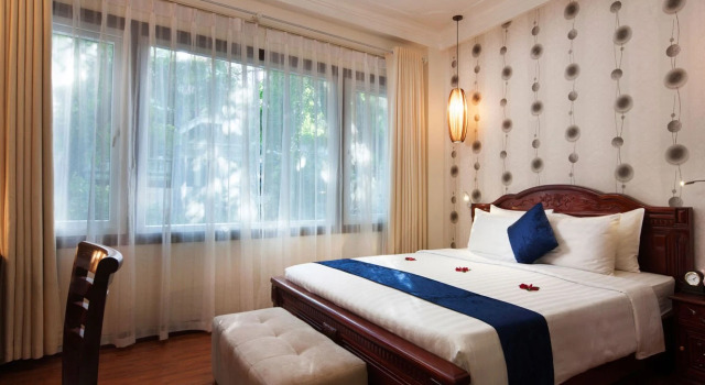 Номер Deluxe с видом на город Hanoi Golden Moon Hotel & Travel