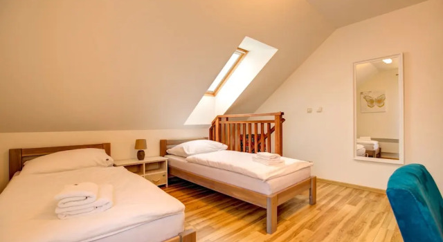 Номер Standard Дуплекс с 2 комнатами с видом на окрестности Apartmány Tri Studničky