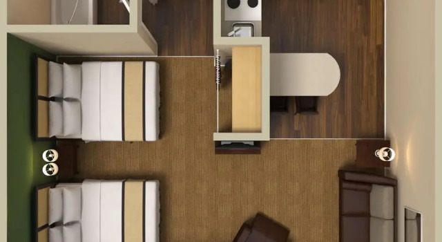 Студия Deluxe Extended Stay America Suites - Columbia - Columbia Corporate Park