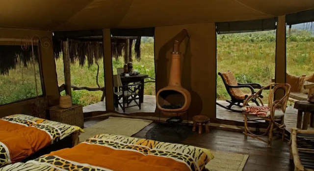 Тент с балконом Crater Forest Tented Lodge