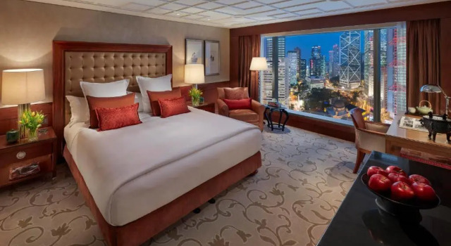 Двухместный номер Standard с красивым видом из окна Mandarin Oriental, Hong Kong