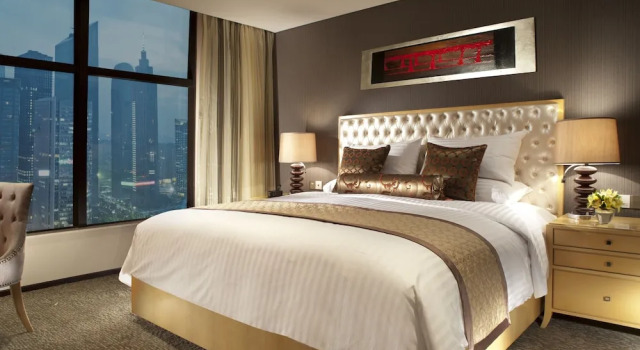 Апартаменты Deluxe с 3 комнатами Oakwood Premier Guangzhou