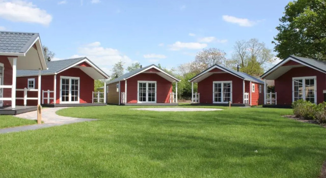 De Bijsselse Enk, Noors chalet 2, Rezerwuj Chalet Hotele w Veluwe z parkingiem, Parking