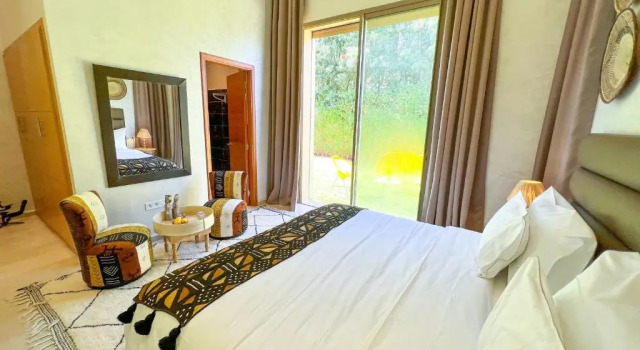 Junior Suite with garden view Riad Villa Atlas Saphir