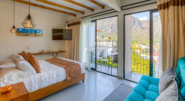 Люкс с панорамным видом Casa Ehua Hotel Galería