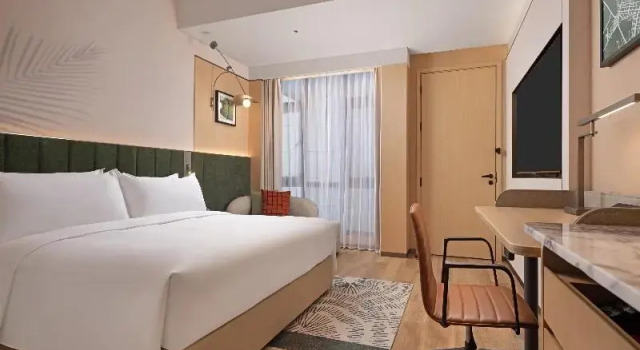 Двухместный номер Standard Hilton Garden Inn Maoming Xinyi