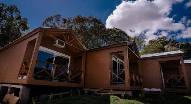 Двухместный номер Standard с балконом Cabañas Valle de los Ciervos