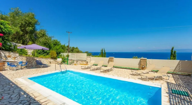 Вилла Villa Anastasia Large Private Pool Walk to Beach Sea Views A C Wifi Car Not Required - 2248