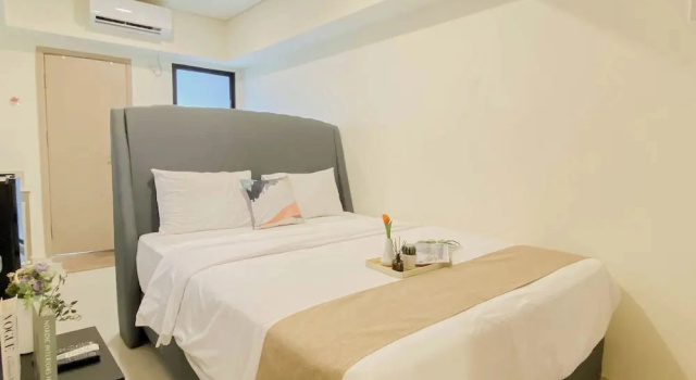 Standard studio Comfortable And Minimalist Studio At Apartment Meikarta District 1