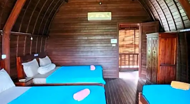 Семейный номер Standard с видом на сад Suka Beach Bungalow