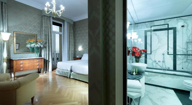 Двухместный номер Deluxe с видом на море Eurostars Hotel Excelsior