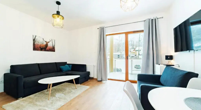 Апартаменты с балконом Apartamenty Sun & Snow Sarnia Residence