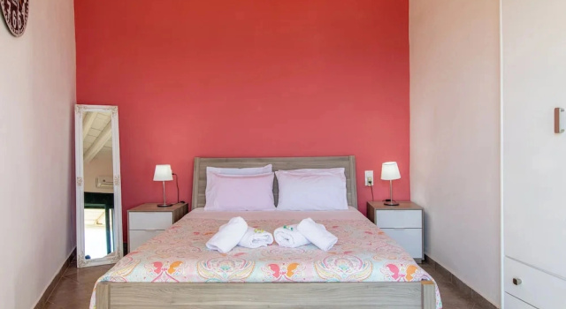 Апартаменты с 2 комнатами с балконом и с видом на море Akteon Rooms
