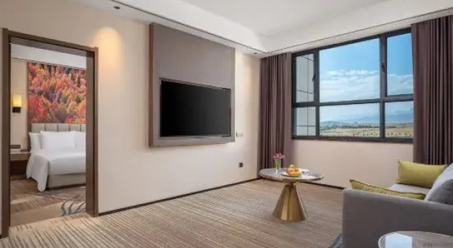 Люкс Deluxe Wanda Jin Hotel Karamay Dushanzi Huiyang