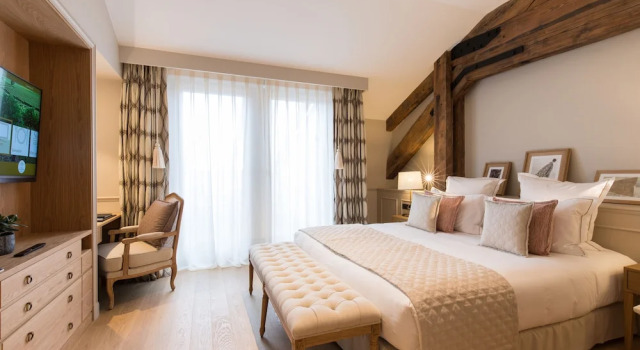Номер Deluxe с балконом Hôtel Chais Monnet & Spa