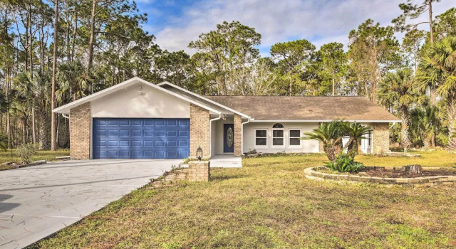 Коттедж Palm Coast Home ~ 7 Mi to Flagler Beach!